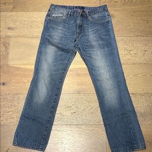 Massimo Dutti Indigo Straight Jeans